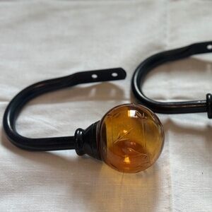 Glass Ball Curtain Holdbacks